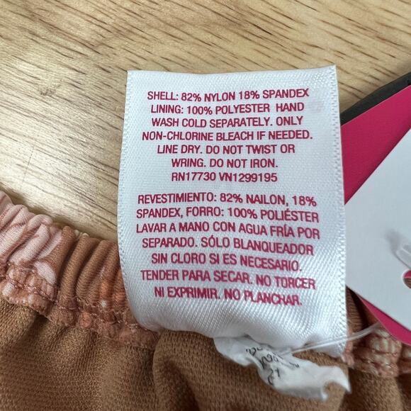 Xhilaration Juniors' Cheeky Floral Print String Bikini Bottom - Medium - NWT - Picture 7 of 8